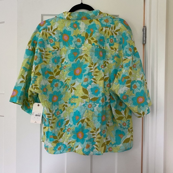 NWT Billabong All Good Button-Down Top - Picture 5 of 5